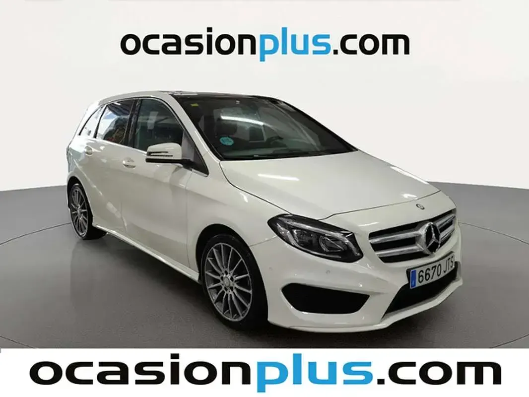 Usado Mercedes B200 AMG 136 CV (100 kW) 2016 Blanco Utilitario
