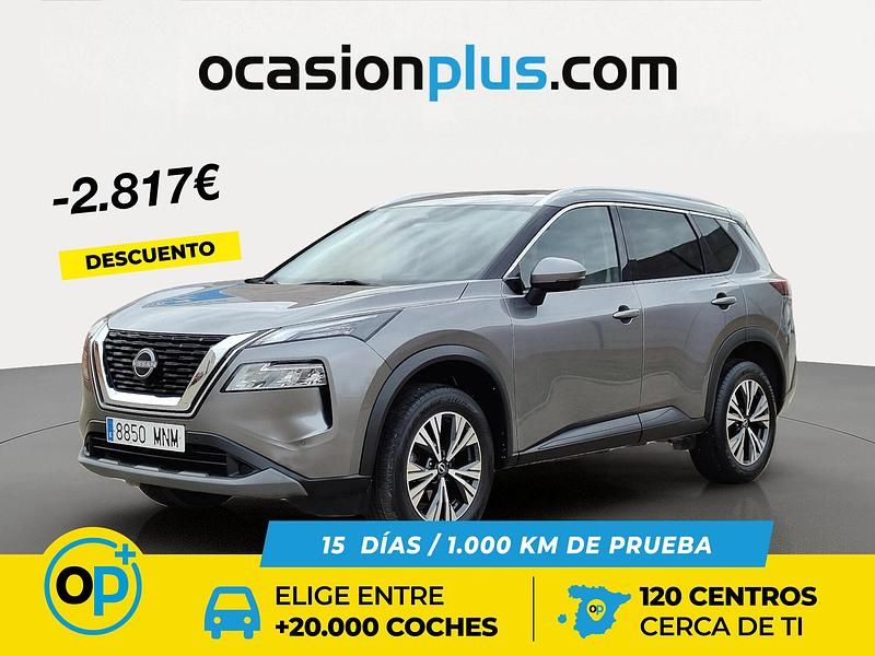 Gris Usado 2024 Nissan X-Trail N-Connecta SUV | 30.990 € (Precio justo) - Imagen 1/4