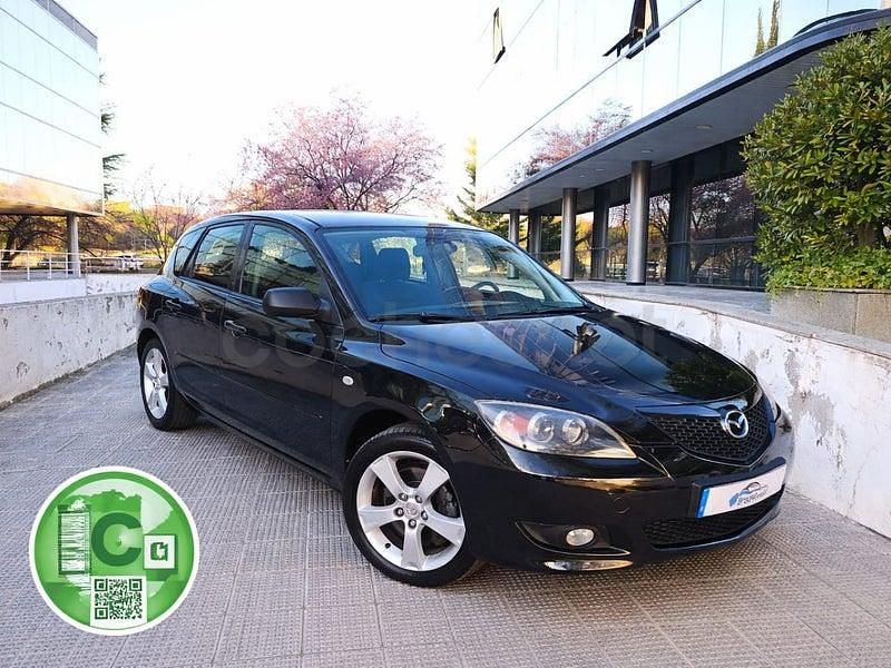 Usado Mazda 3 Sportive 150 CV (110 kW) 2006 Negro Berlina