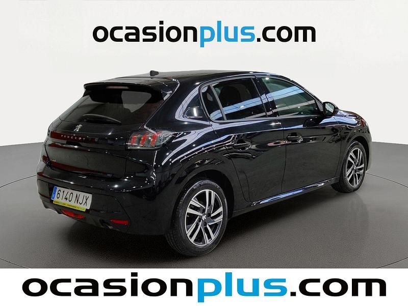Usado Peugeot 208 Allure 100 CV (73 kW) 2023 Negro Utilitario