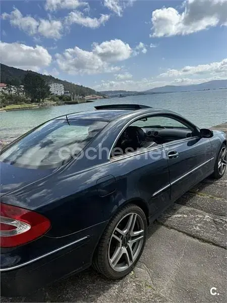 Occasion Mercedes CLK240 Elegance 170 PK (125 kW) 2004 Blauw Coupé