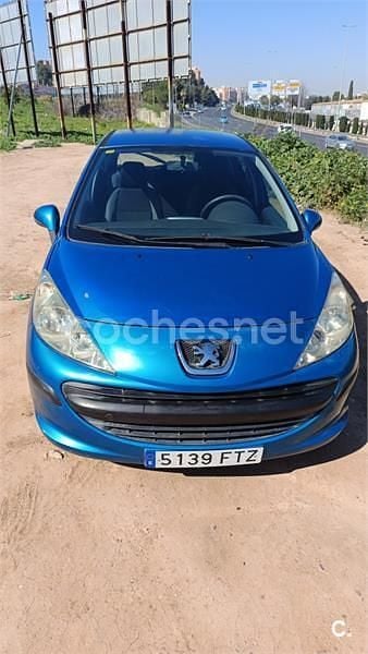 Usado Peugeot 207 75 CV (55 kW) 2007 Azul Berlina