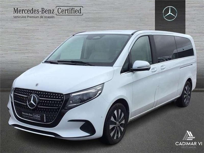 Blanco Usado 2025 Mercedes V300 Avantgarde Monovolumen | 74.990 € (Precio justo) - Imagen 1/4