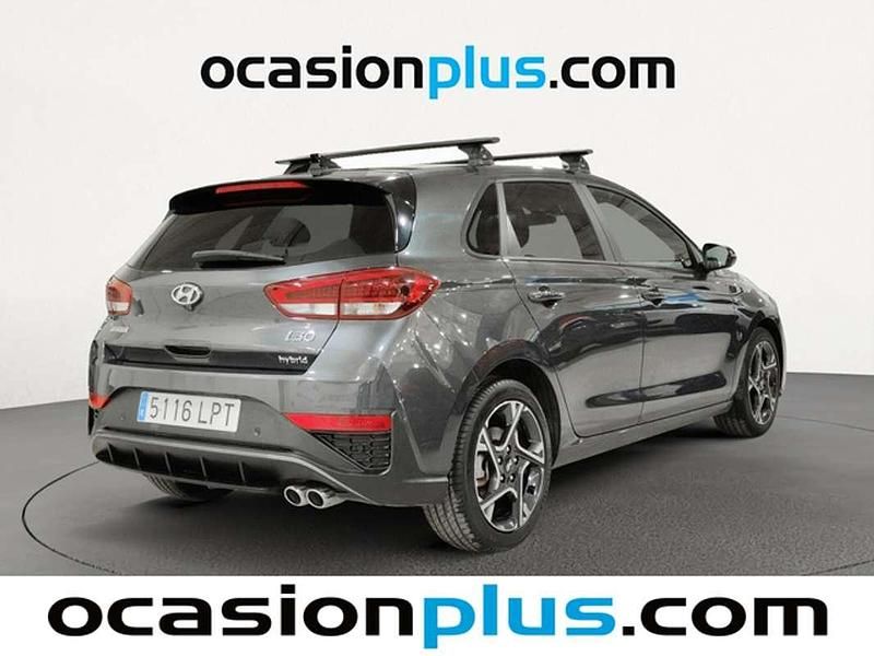 Usado Hyundai i30 N Line 120 CV (88 kW) 2021 Gris Utilitario