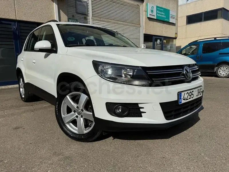 Usado VW Tiguan 110 CV (80 kW) 2015 Blanco SUV