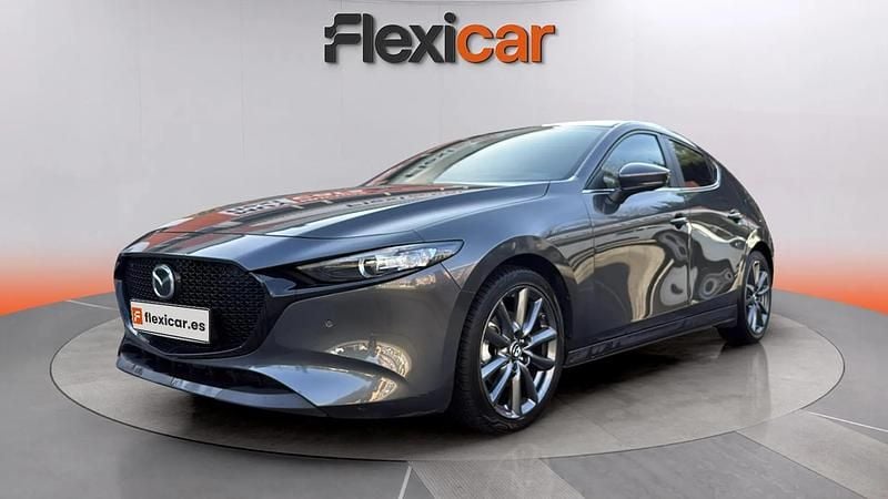 Usado Mazda 3 122 CV (89 kW) 2021 Negro Berlina