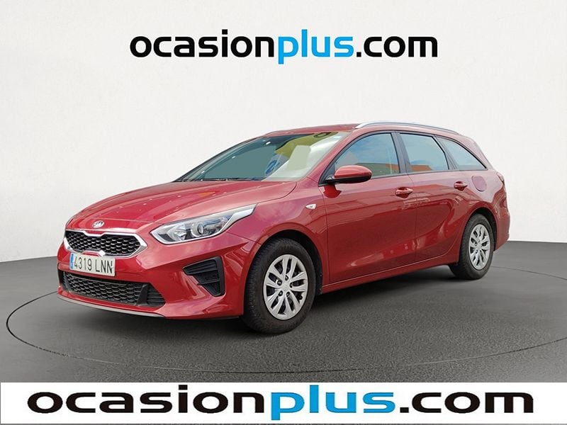 Rojo Usado 2021 Kia Ceed Familiar | 13.819 € (Buen precio) - Imagen 1/4