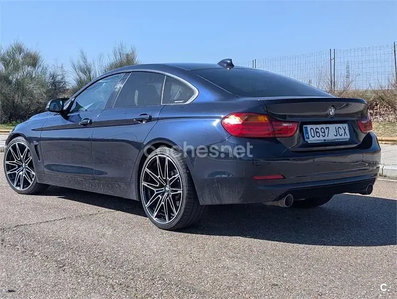 Usado BMW 418 Gran Coupé 143 CV (105 kW) 2015 Azul Coupe