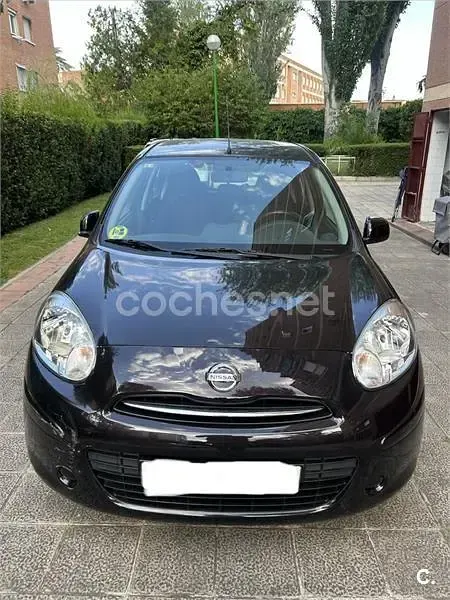 Usado Nissan Micra Acenta 80 CV (58 kW) 2011 Negro Utilitario