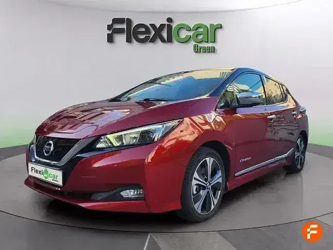 Usado Nissan Leaf Acenta 110 kW (150 CV) 2019 Azul Utilitario