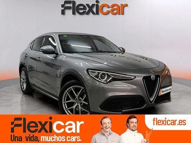 Gris Usado 2017 Alfa Romeo Stelvio SUV | 24.990 € (Precio justo) - Imagen 1/4