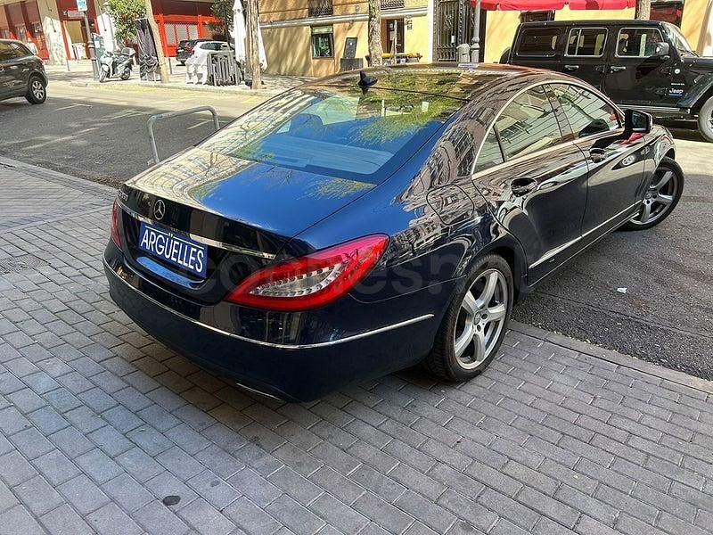 Usado Mercedes CLS350 306 CV (225 kW) 2013 Azul Berlina