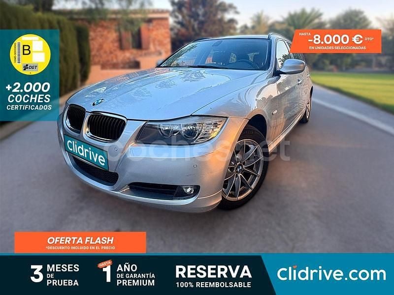 Gris / plata Usado 2012 BMW 320 Efficient Dynamics Familiar | 10.290 € (Buen precio) - Imagen 1/3