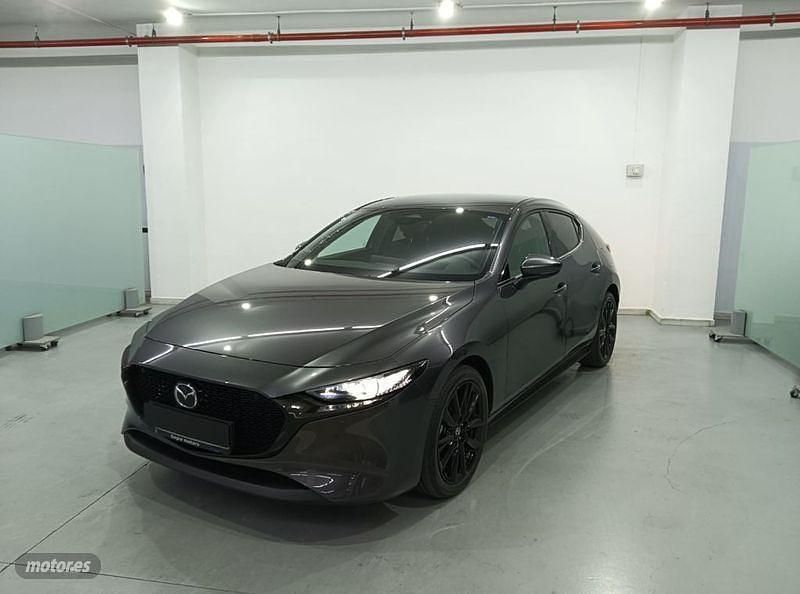 Gris Nuevo 2025 Mazda 3 Exclusive-Line Berlina | 32.900 € (Precio justo) - Imagen 1/4