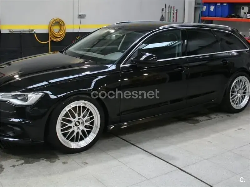Käytetty Audi A6 S-Line 272 HP (200 kW) 2017 Musta Farmari