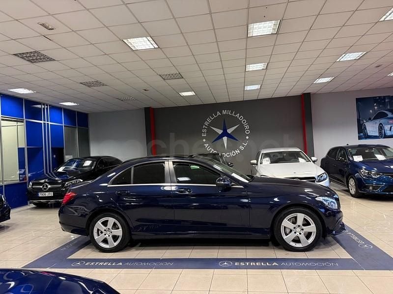 Usado Mercedes C250 204 CV (150 kW) 2016 Azul Berlina