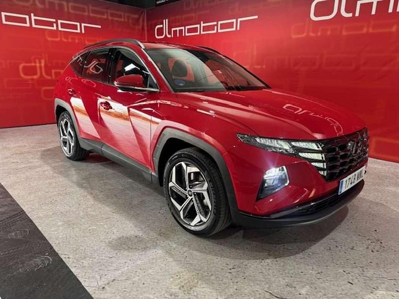 Rojo Usado 2024 Hyundai Tucson SUV | 30.999 € (Precio justo) - Imagen 1/4