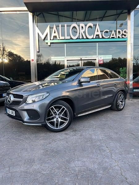 Usado Mercedes GLE350 258 CV (189 kW) 2017 Gris / plata Coupe