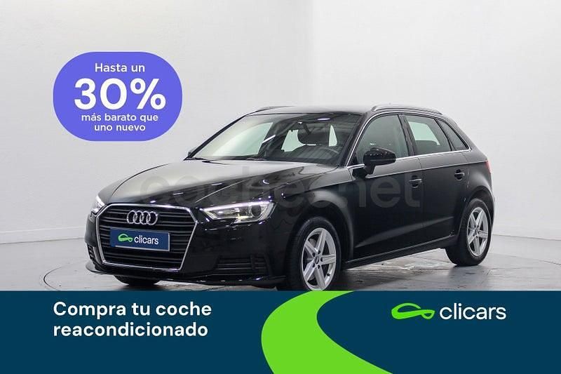 Usado Audi A3 Design 131 CV (96 kW) 2019 Negro Berlina