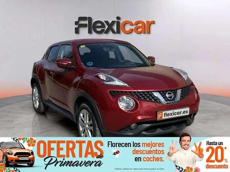 Usado Nissan Juke N-Connecta 110 CV (80 kW) 2018 Rojo SUV