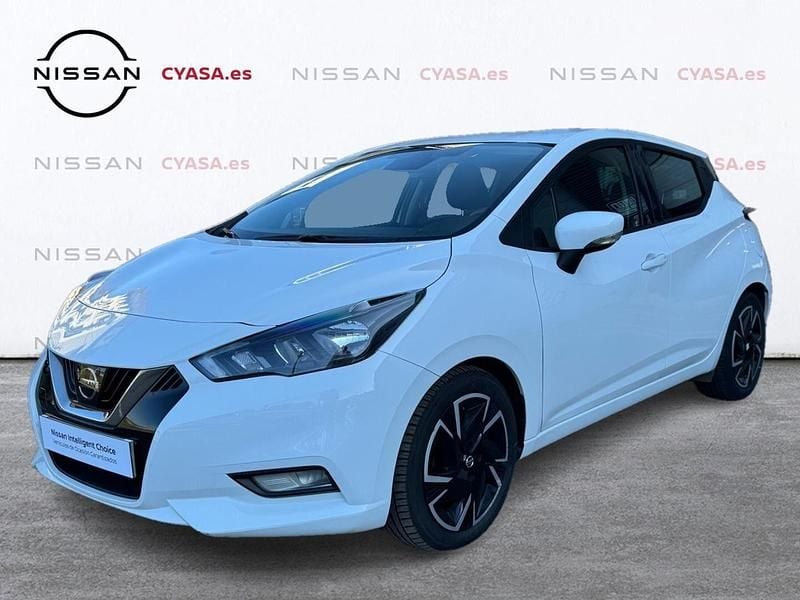 Solid white solido Usado 2021 Nissan Micra Acenta Utilitario | 12.900 € (Precio justo) - Imagen 1/4