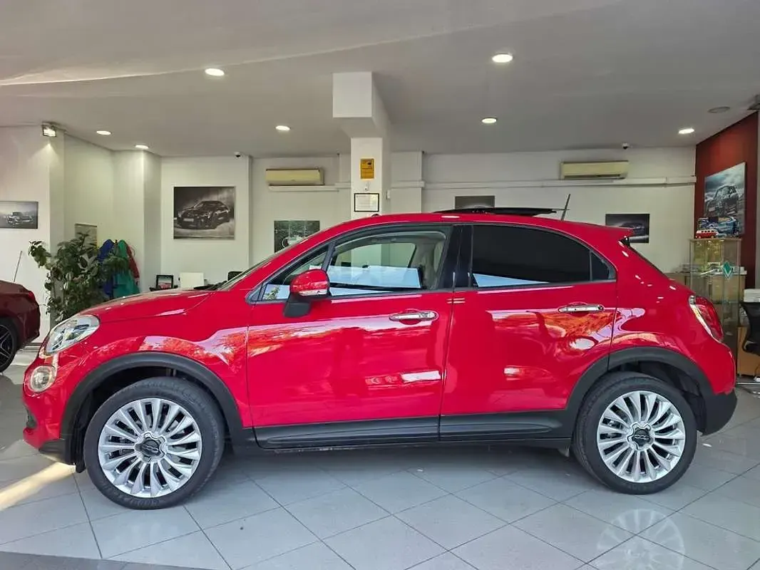 Usado Fiat 500X Lounge 140 CV (102 kW) 2018 Rojo SUV