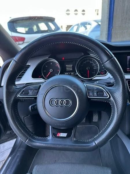 Usado Audi A5 S-Line 190 CV (139 kW) 2015 Gris / plata Coupe