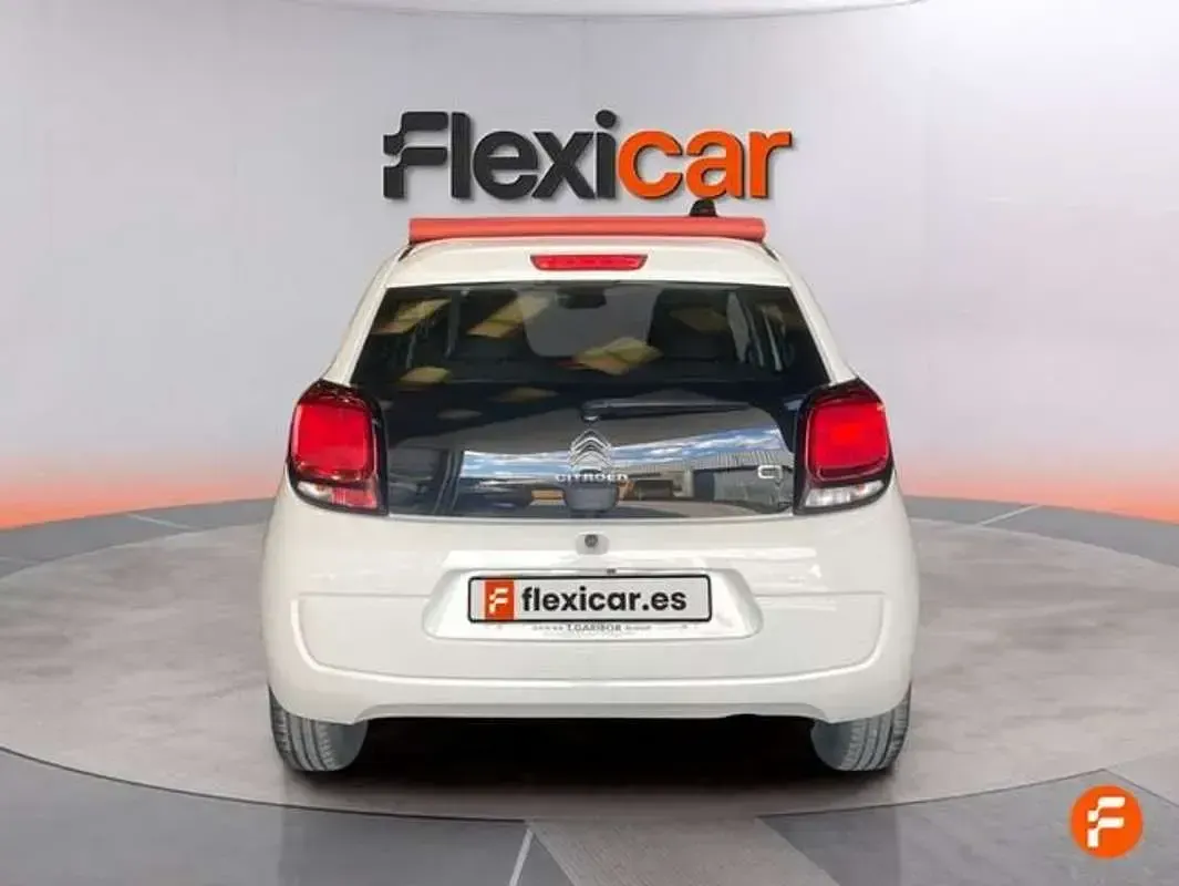 Usado Citroën C1 PureTech 82 CV (60 kW) 2018 Blanco Utilitario