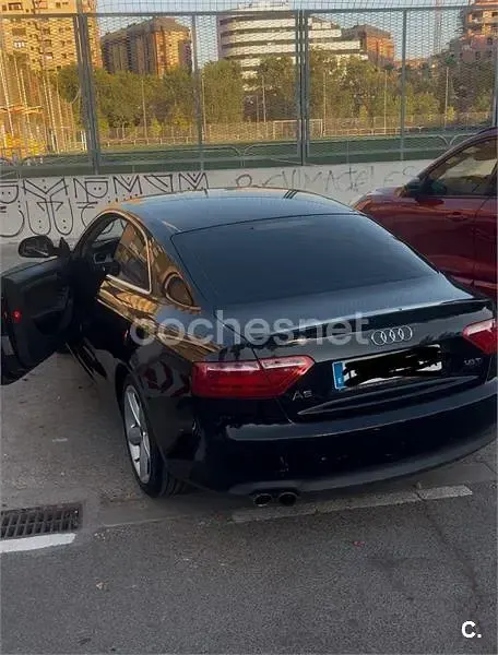 Usado Audi A5 170 CV (125 kW) 2008 Negro Coupe