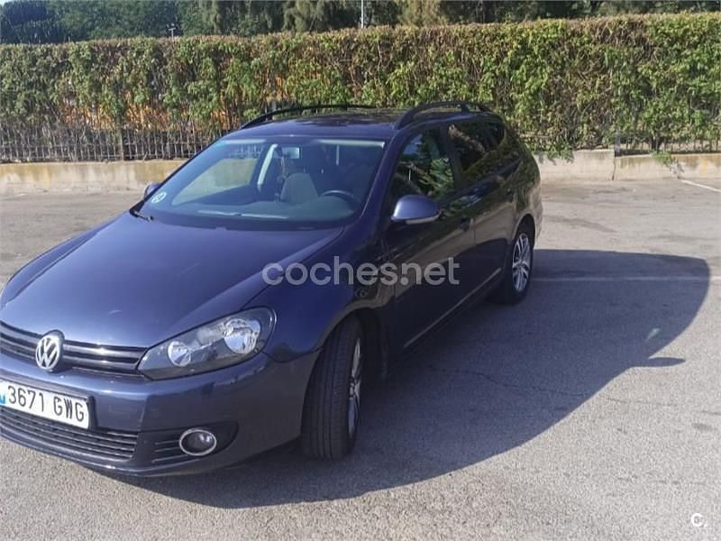 Usado VW Golf VI Advance 105 CV (77 kW) 2010 Azul Utilitario