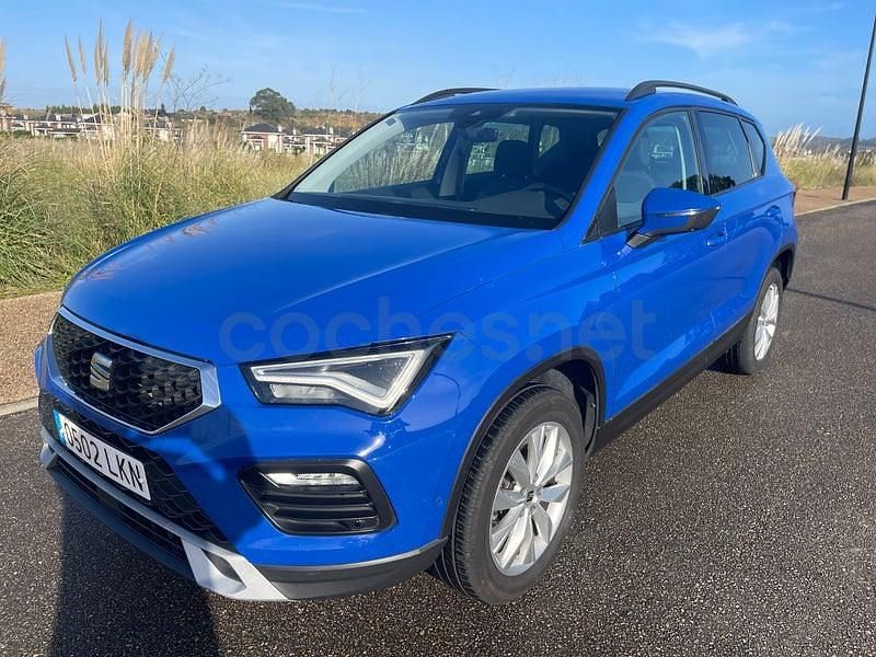 Usado Seat Ateca Style 150 HP (110 kW) 2021 Azul SUV