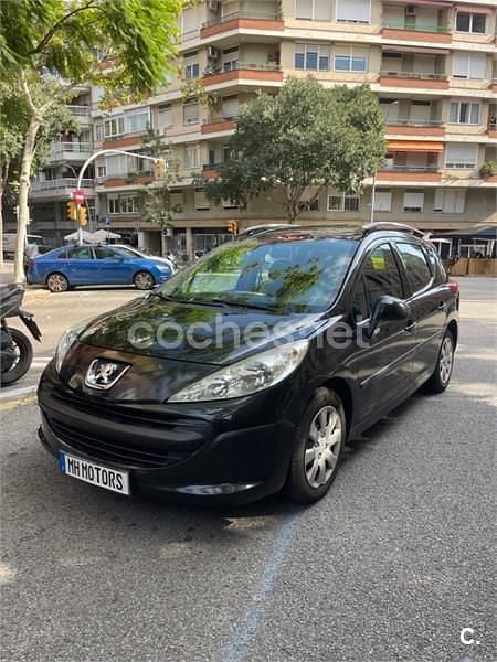 Negro Usado 2008 Peugeot 207 Familiar | 3840 € (Precio justo) - Imagen 1/4