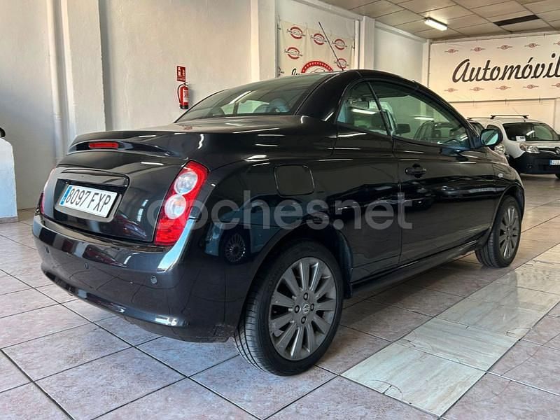 Usado Nissan Micra C+C 88 CV (64 kW) 2007 Negro Descapotable