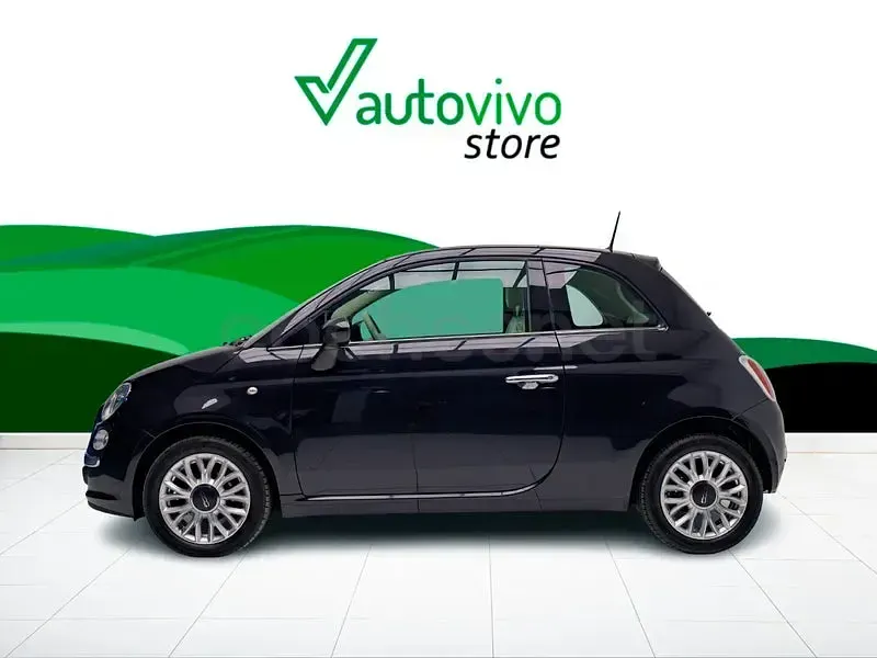 Usado Fiat 500C Lounge 69 CV (50 kW) 2019 Negro Descapotable