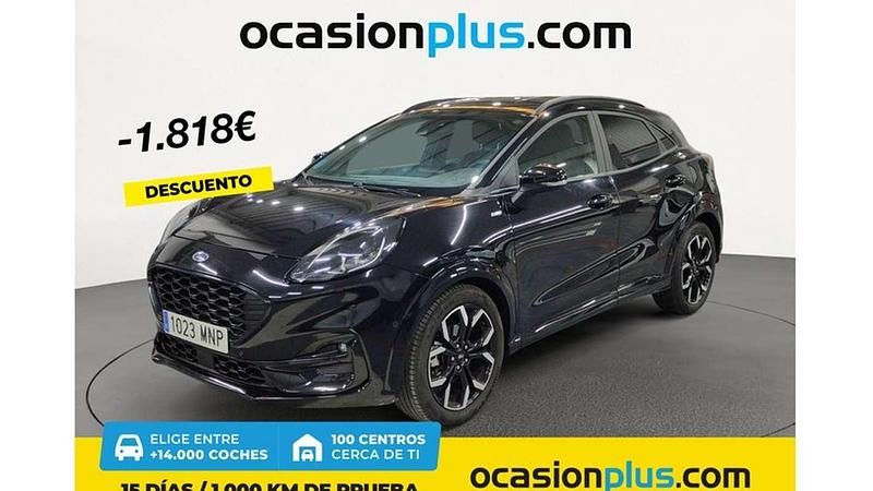 Negro Usado 2024 Ford Puma Gen-E ST-Line X SUV | 18.182 € (Buen precio) - Imagen 1/4