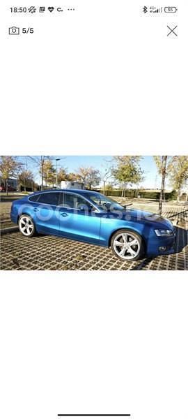 Azul Usado 2011 Audi A5 Sportback Berlina | 10.500 € (Super precio) - Imagen 1/4