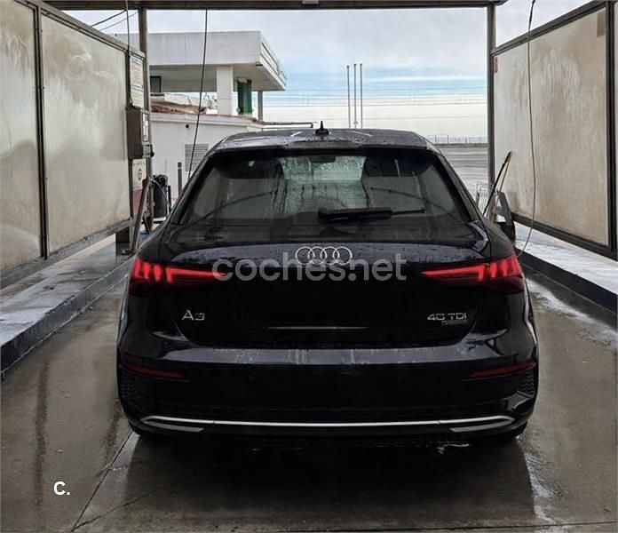 Usado Audi A3 Advanced Plus 150 CV (110 kW) 2022 Negro Berlina