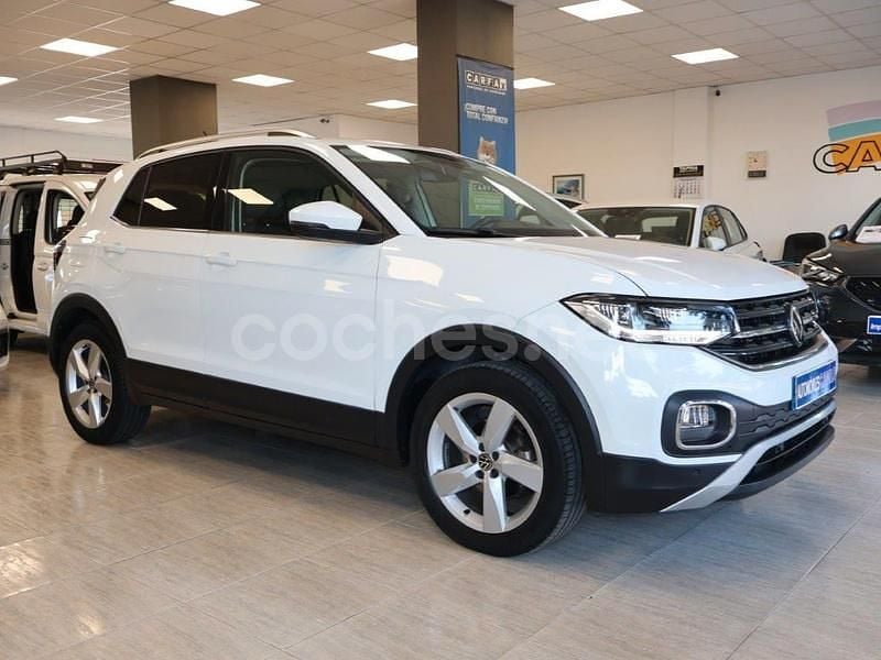 Blanco Usado 2022 VW T-Cross Sportline SUV | 23.500 € (Precio justo) - Imagen 1/4