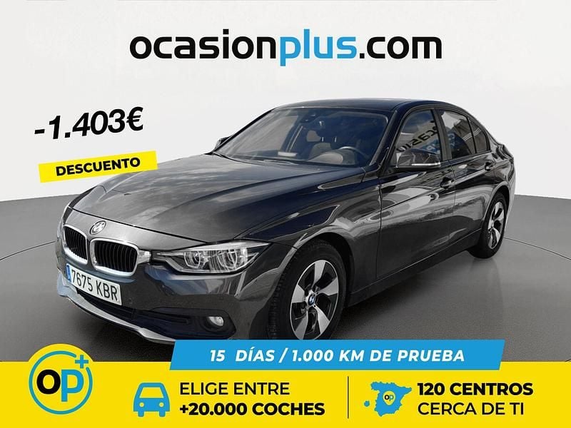 Usado BMW 320 Efficient Dynamics 163 CV (119 kW) 2017 Gris Berlina