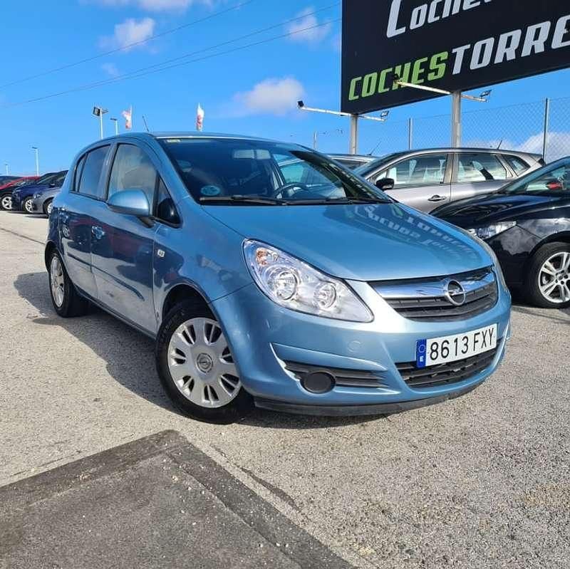 Usado Opel Corsa Enjoy 90 CV (66 kW) 2007 Azul Utilitario