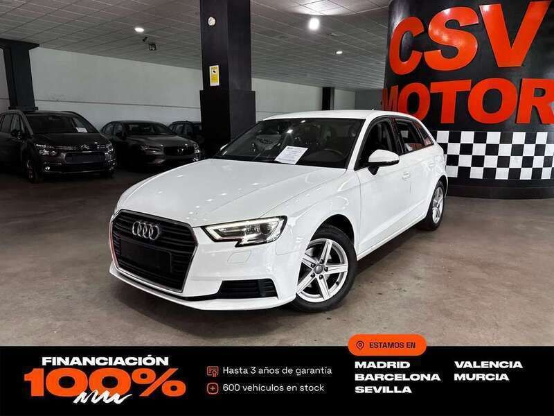 Blanco Usado 2018 Audi A3 Business Utilitario | 17.849 € (Precio justo) - Imagen 1/4