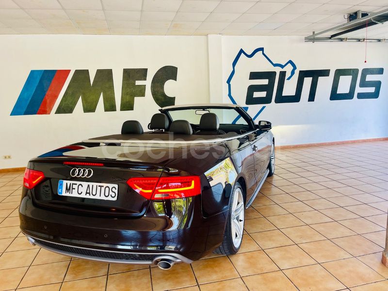 Usado Audi A5 Cabriolet S-Line 204 CV (150 kW) 2014 Beige Descapotable