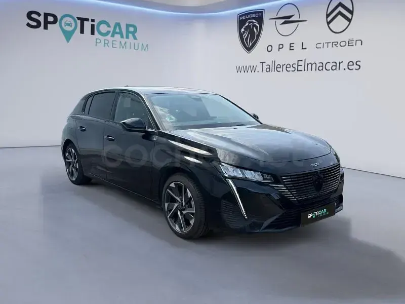 Usado Peugeot 308 Allure 130 CV (95 kW) 2024 Negro Berlina