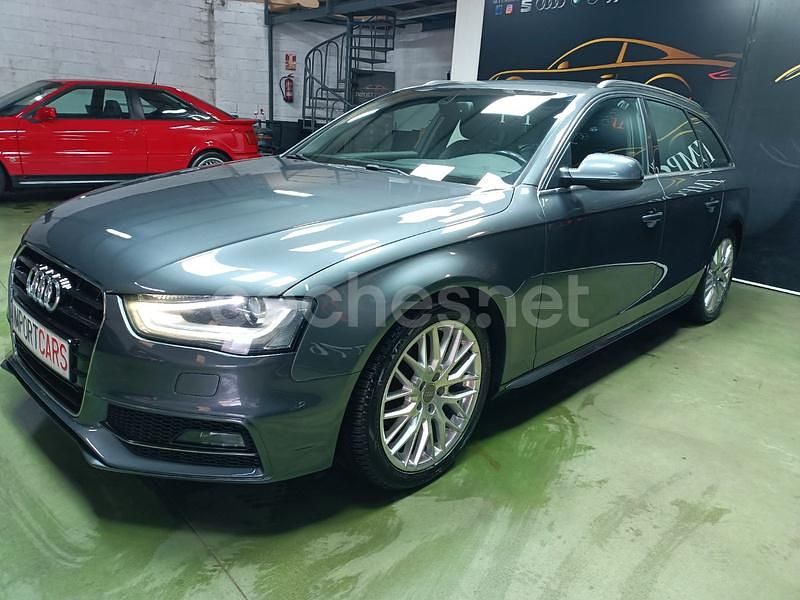 Usado Audi A4 S-Line 150 CV (110 kW) 2014 Gris / plata Familiar