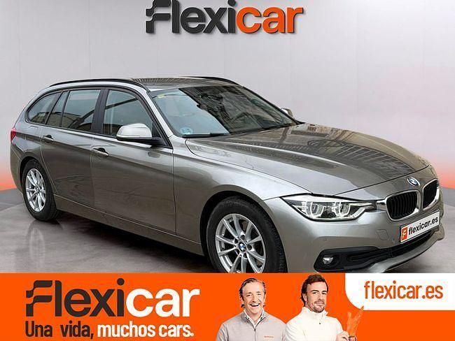 Beige Usado 2017 BMW 320 Efficient Dynamics Familiar | 16.990 € (Buen precio) - Imagen 1/4