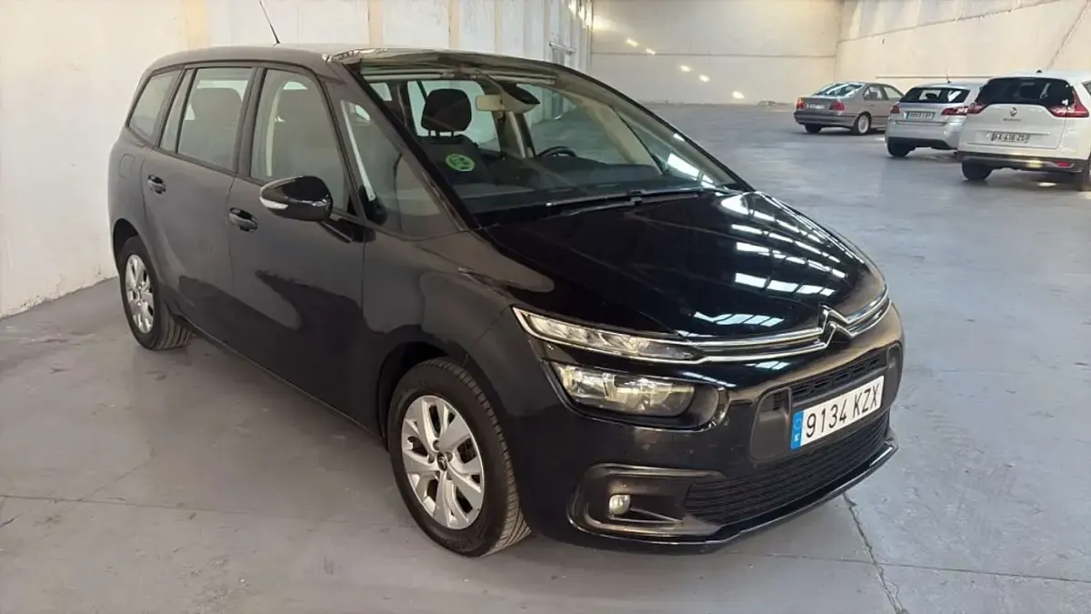 Usado Citroën C4 Picasso 120 CV (88 kW) 2016 Negro Monovolumen