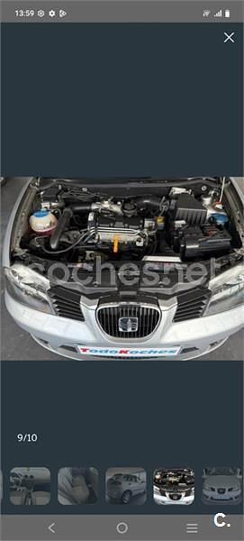 Usado Seat Ibiza Reference 80 CV (58 kW) 2009 Gris / plata Berlina