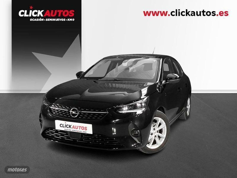 Negro Usado 2021 Opel Corsa Elegance Berlina | 11.950 € (Precio justo) - Imagen 1/4