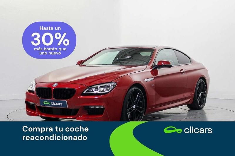 Rojo Usado 2015 BMW 650 Coupe | 28.590 € (Precio justo) - Imagen 1/4