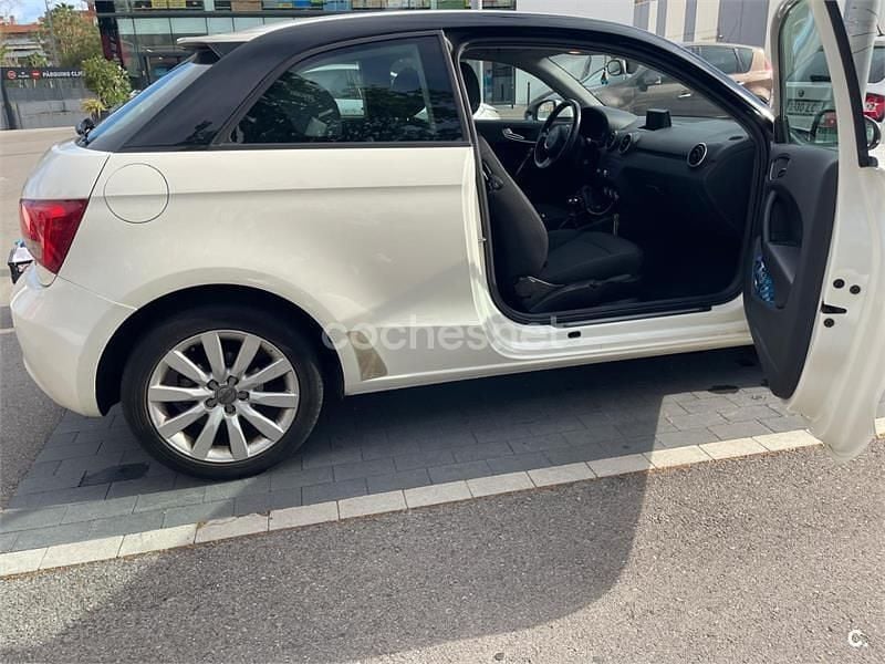 Usado Audi A1 90 CV (66 kW) 2014 Blanco Utilitario